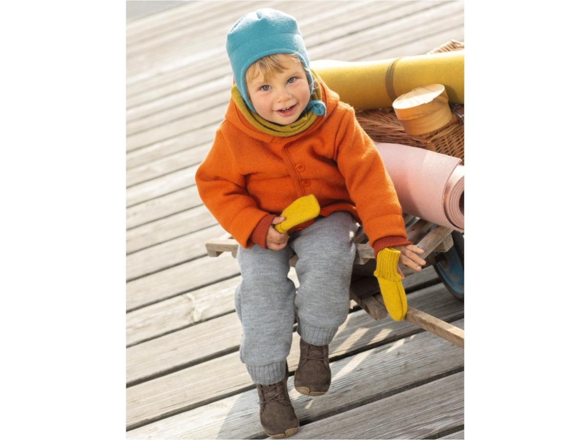 Disana Organic Merino Wool Kids Hooded Jacket