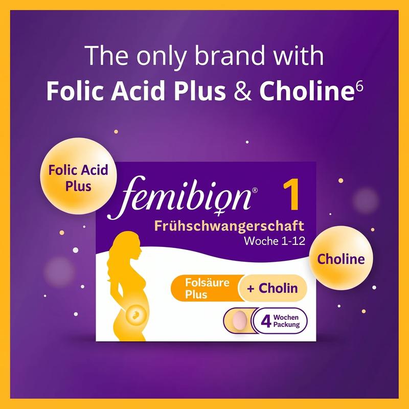 Femibion 1 Early Pregnancy Vitamins - 28 Tablets