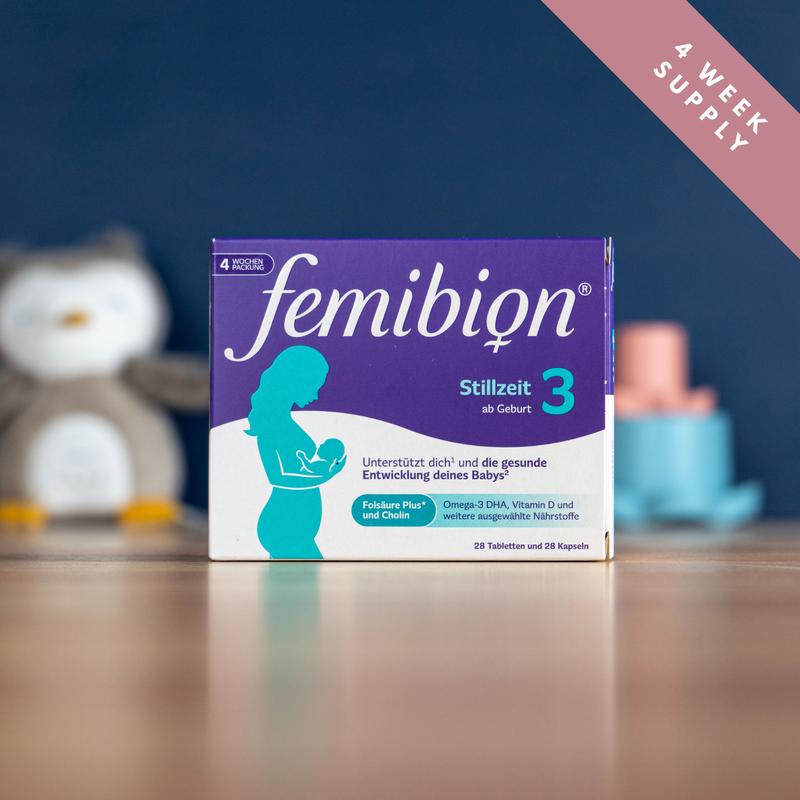 Femibion 3 Breastfeeding Vitamins - 28 Tablets + 28 Capsules