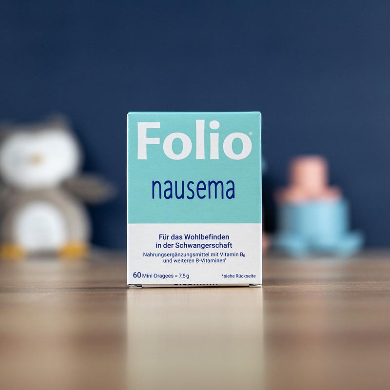 Folio Nausema Pregnancy B-Vitamins - 60 Tablets