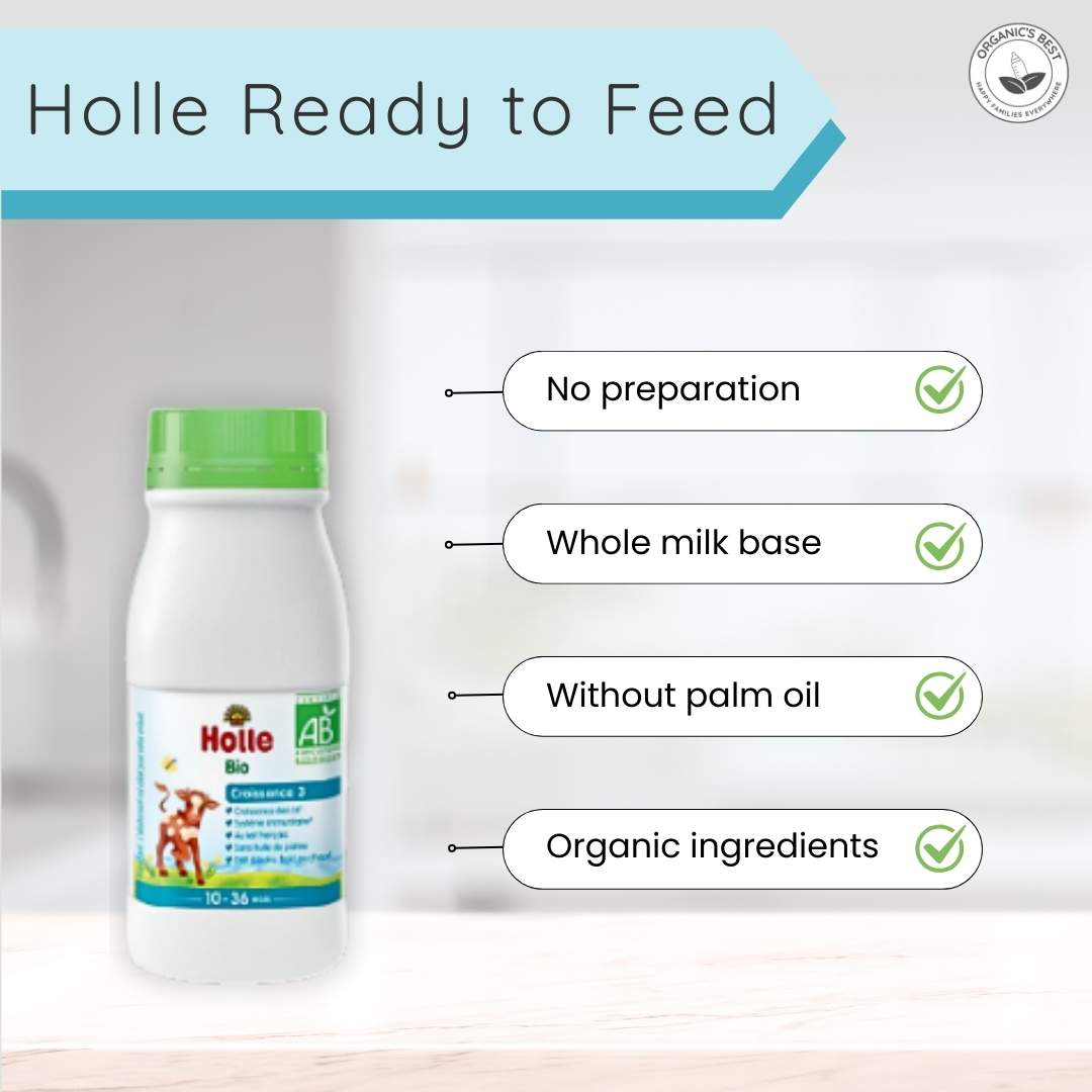 Holle Ready to Feed Stage 3 Liquid Toddler Formula 