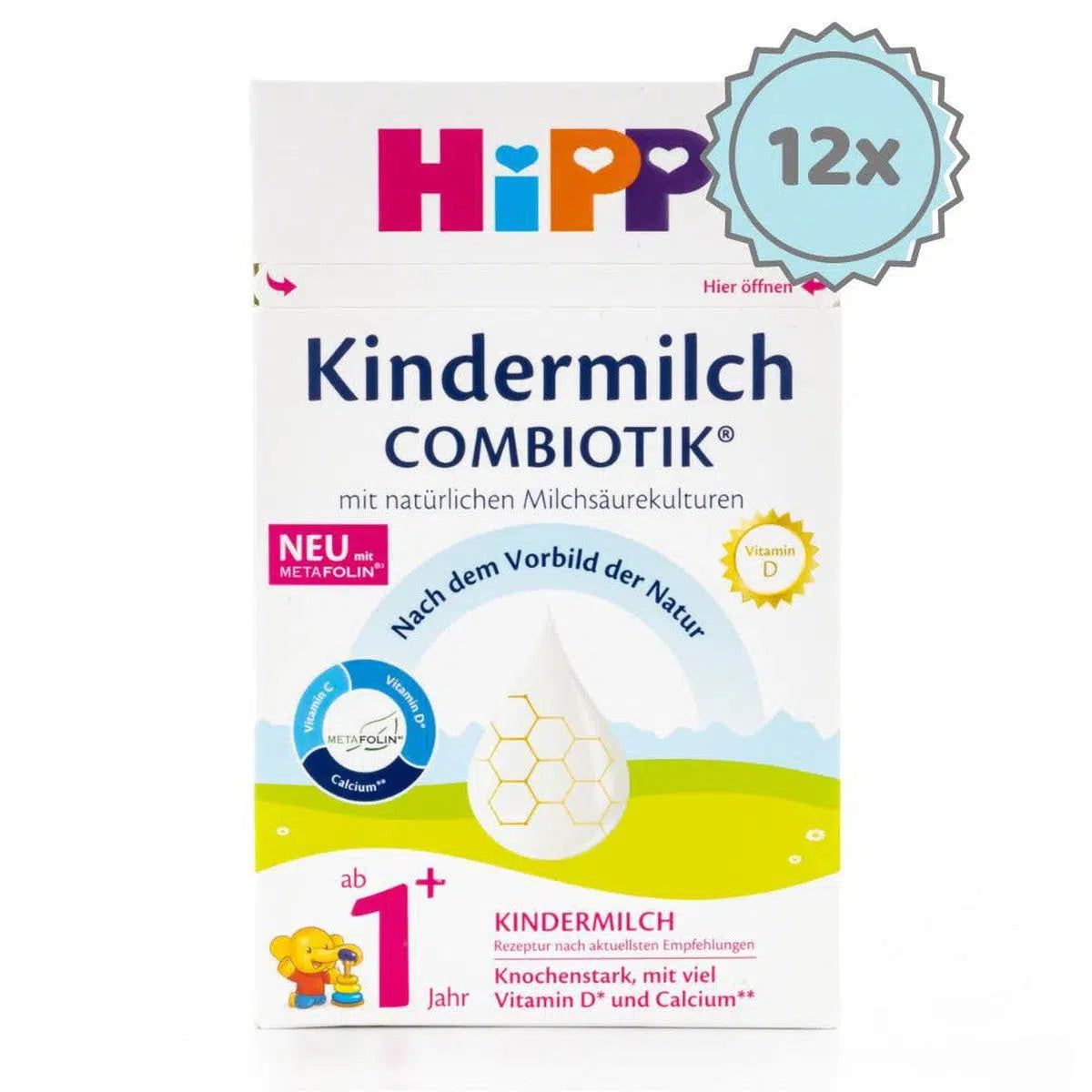 HiPP 1+ Kindermilch Formula 12+ Months (600g)