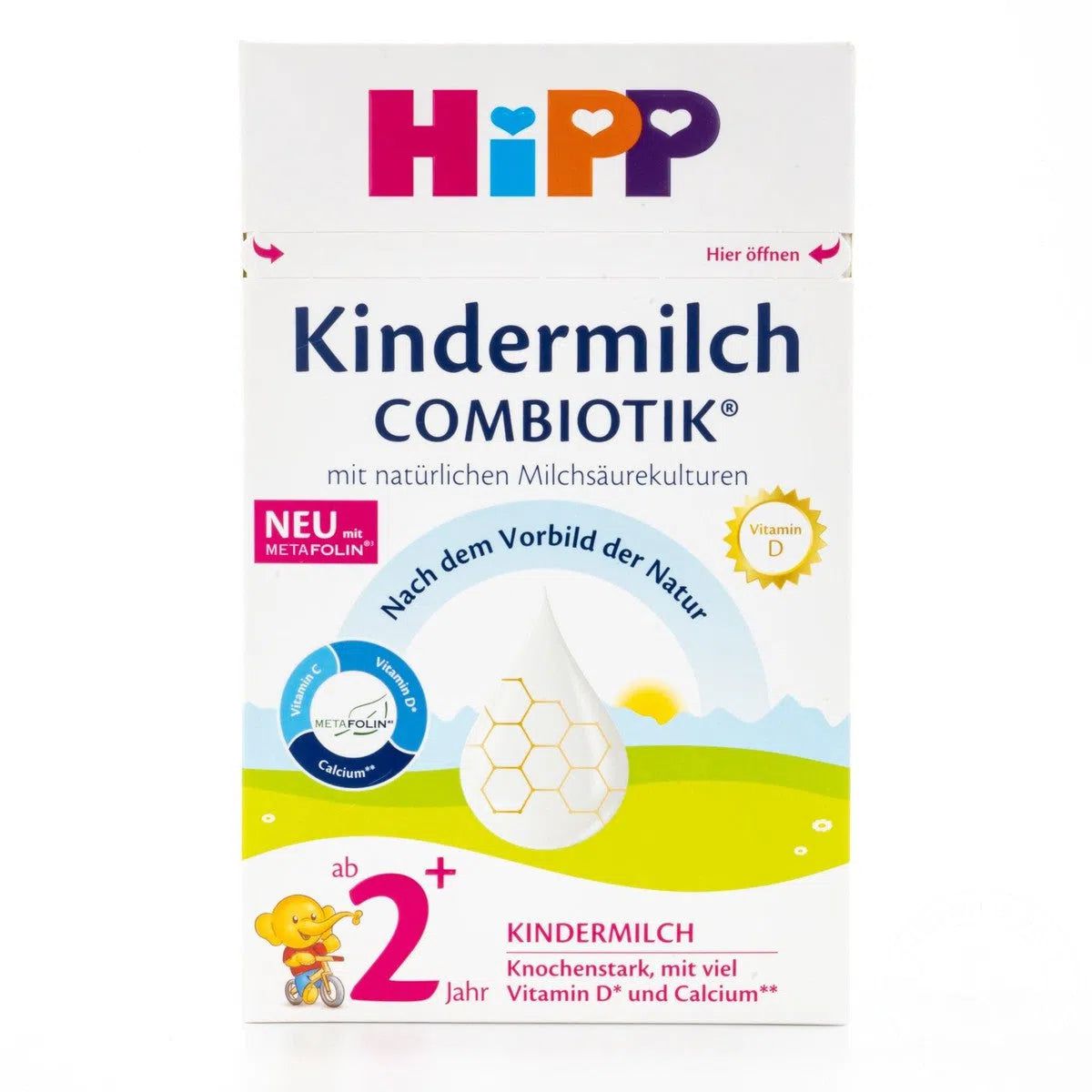 HiPP 2+ Kindermilch Formula 24+ Months (600g) - 8 Boxes