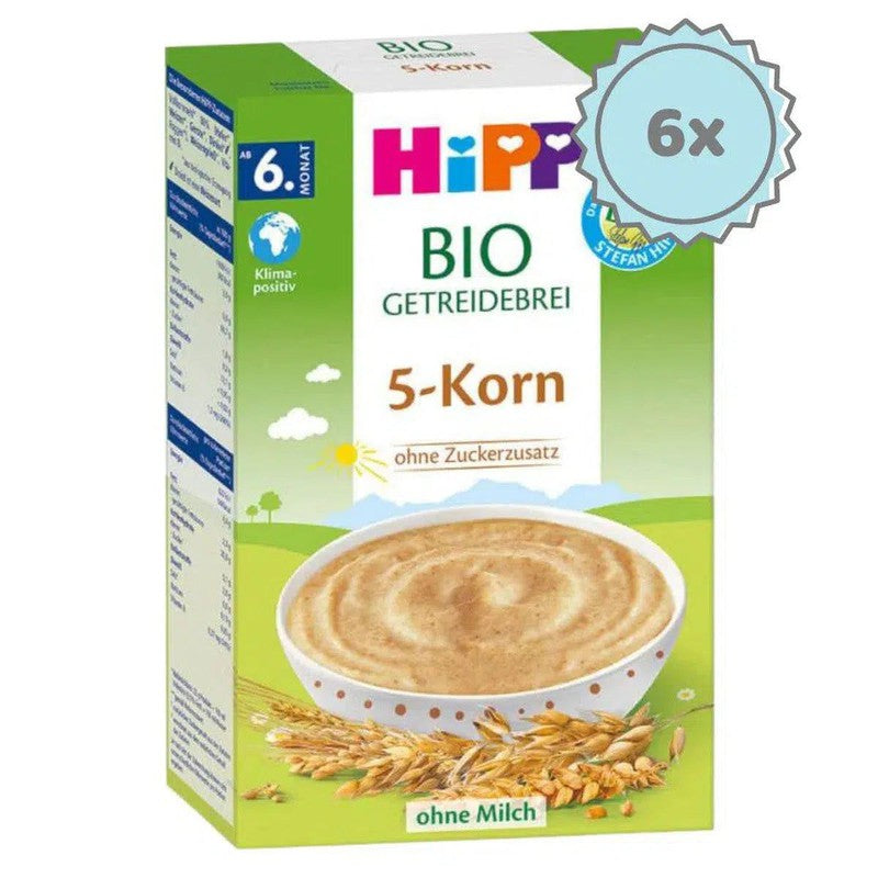 HiPP 5 Grain Organic Porridge (6+ Months) - 200g