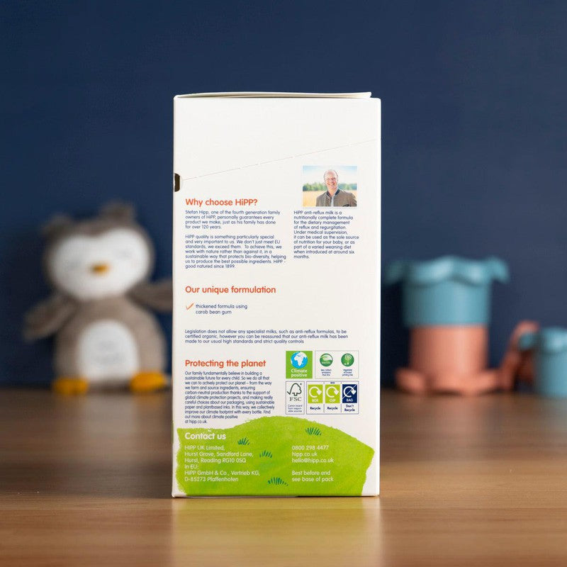 HiPP Anti-Reflux Formula UK 0+ Months (800g)
