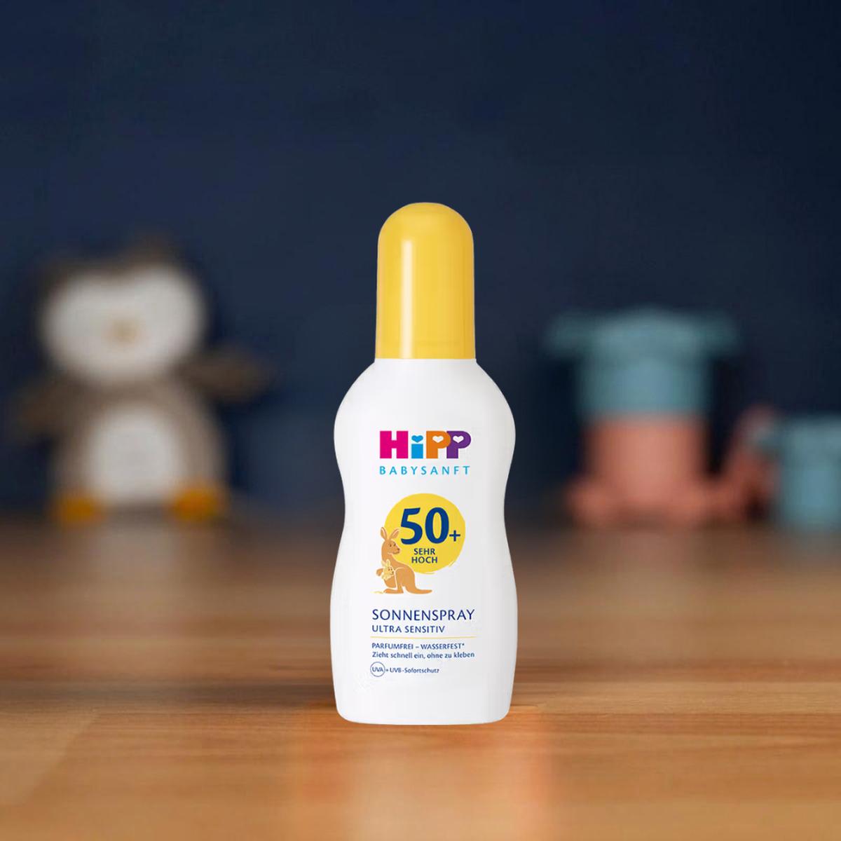 HiPP Baby Ultra Sensitive Sunscreen Spray SPF 50+, 150ml (6+ Months)
