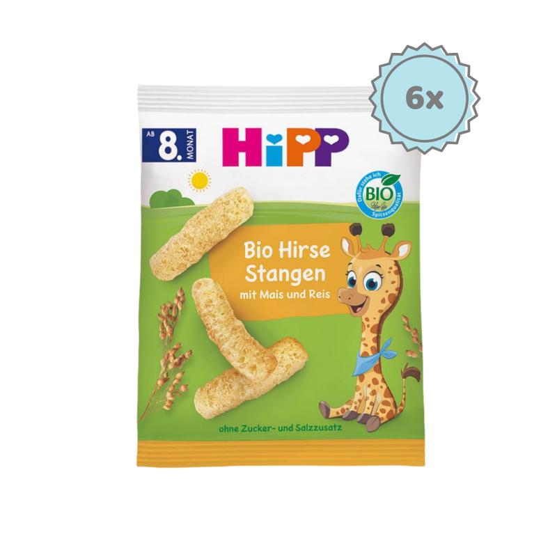 HiPP Baby snack millet sticks (30g), from 8 months - 6 Packs