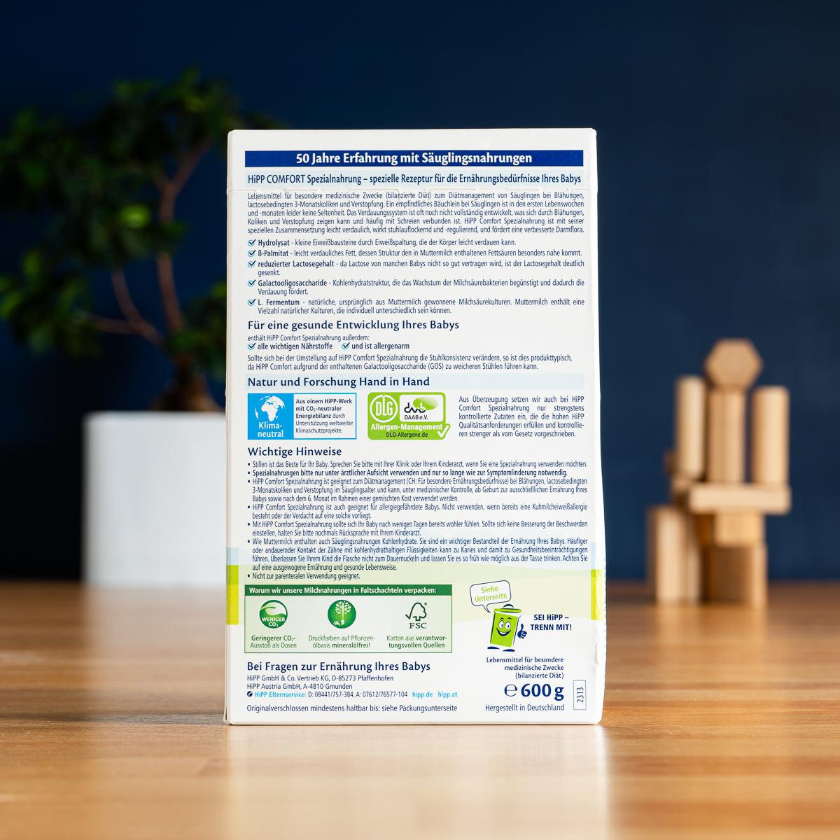 HiPP Comfort Formula Get 2 Free Boxes with 1st order