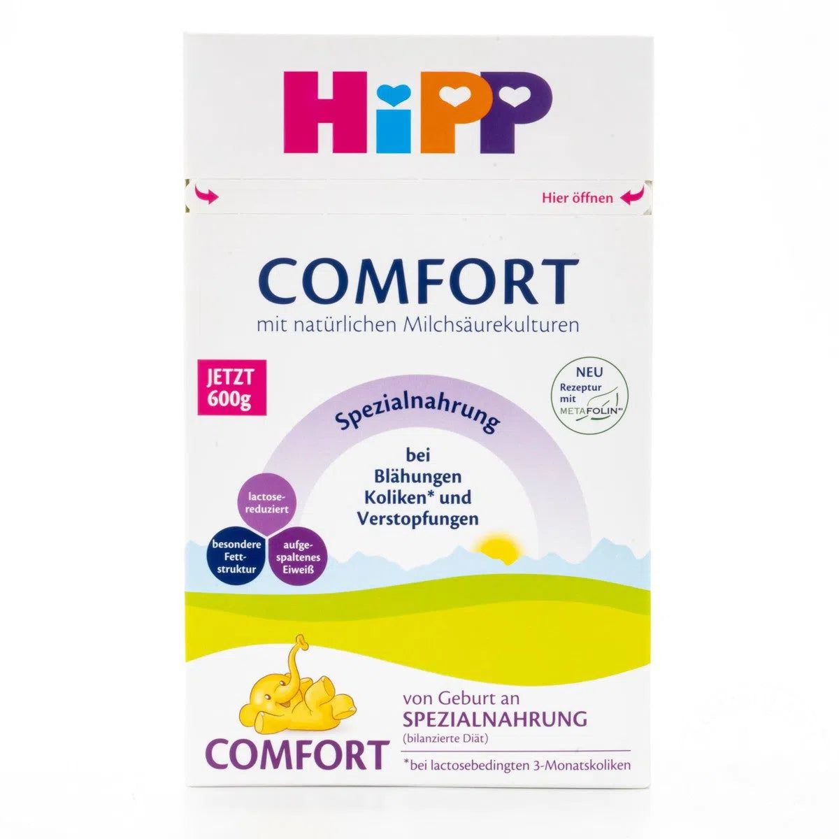 HiPP Comfort Special Formula (600g) - 40 Boxes