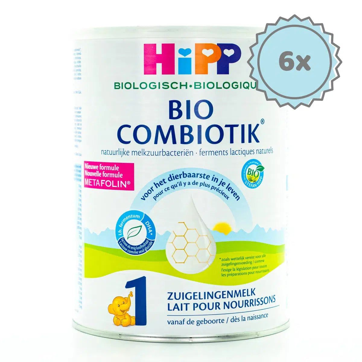 HiPP UK Stage 1 Organic Combiotic First Infant Milk Formula, 24 boxes