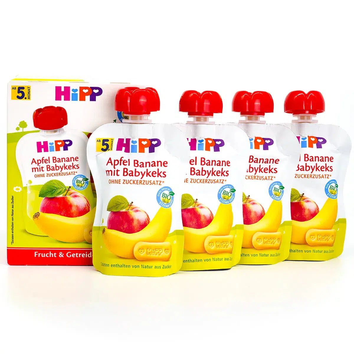 HIPP HIPPIS FRUIT MOUSSE FOR BABY - BIG CHOICE - 100G - 100% BIO