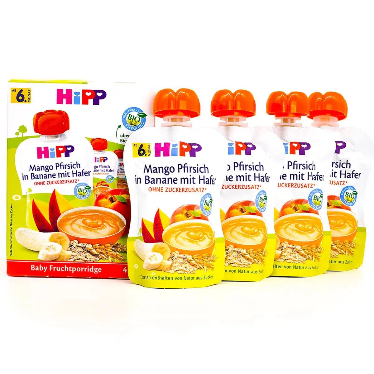 HIPP HIPPIS FRUIT MOUSSE FOR BABY - BIG CHOICE - 100G - 100% BIO