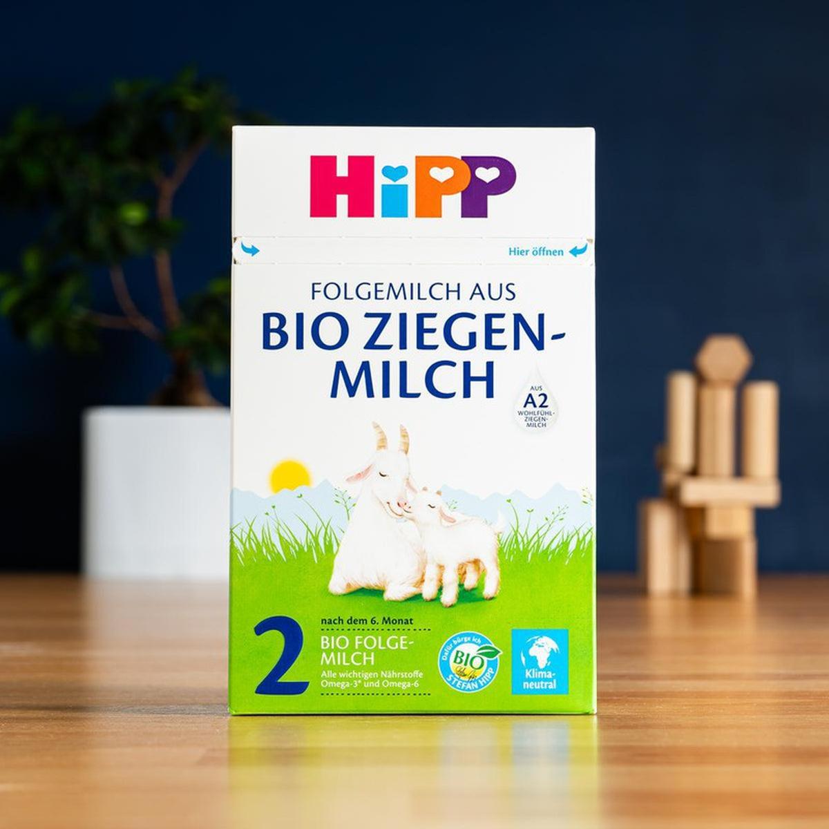 HiPP Goat Milk Formula Stage 2 (6-12 Months) - German Version (400g) Bundle 1 Box