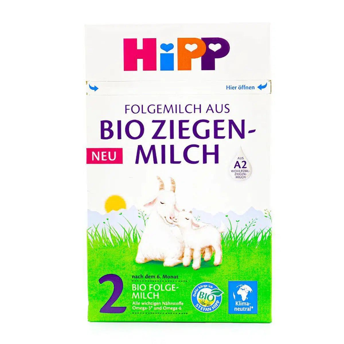 HiPP Goat Milk Formula Stage 2 - German Version (400g) - 24 Boxes
