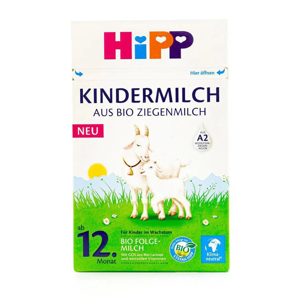 HiPP Goat Milk Formula Stage 3 - German Version (400g) - 24 Boxes