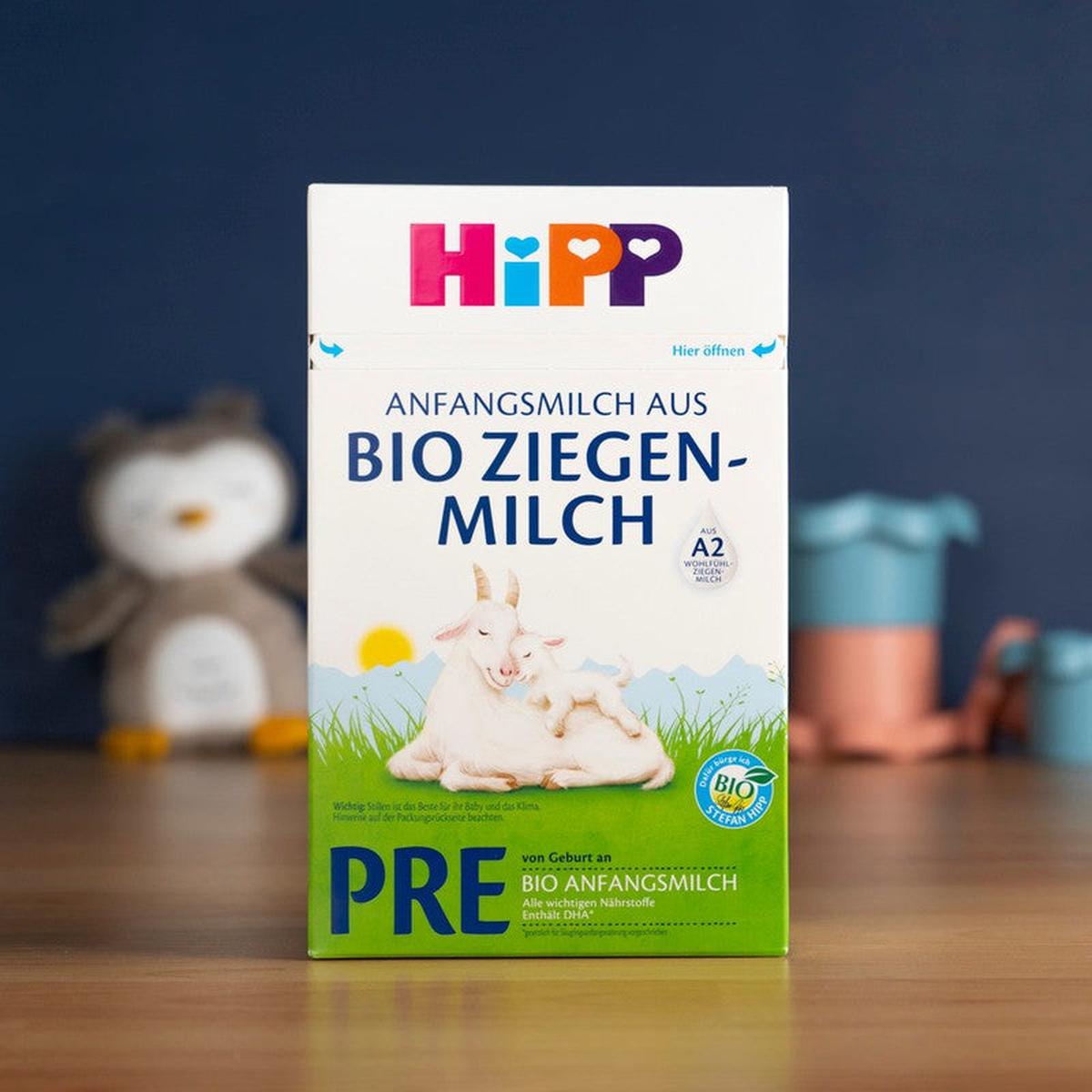 HiPP Goat Milk Formula Stage PRE (0-6 Months) - German Version (400g) Bundle 1 Box