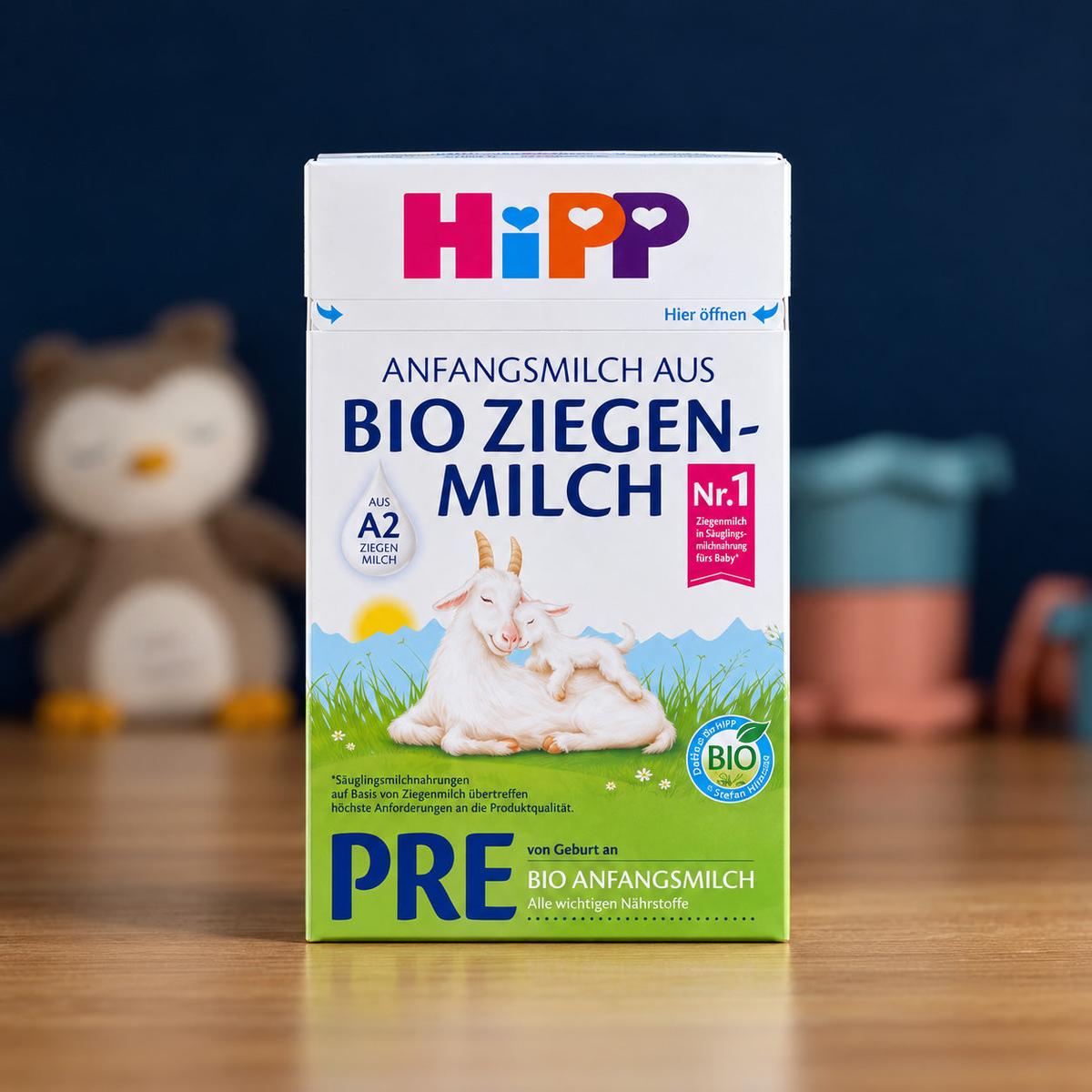 HiPP Goat Milk Formula Stage PRE (0-6 Months) - German Version (400g)