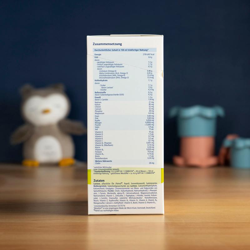 HiPP HA Stage 1 Hypoallergenic Infant Formula 0-6 Months (600g)