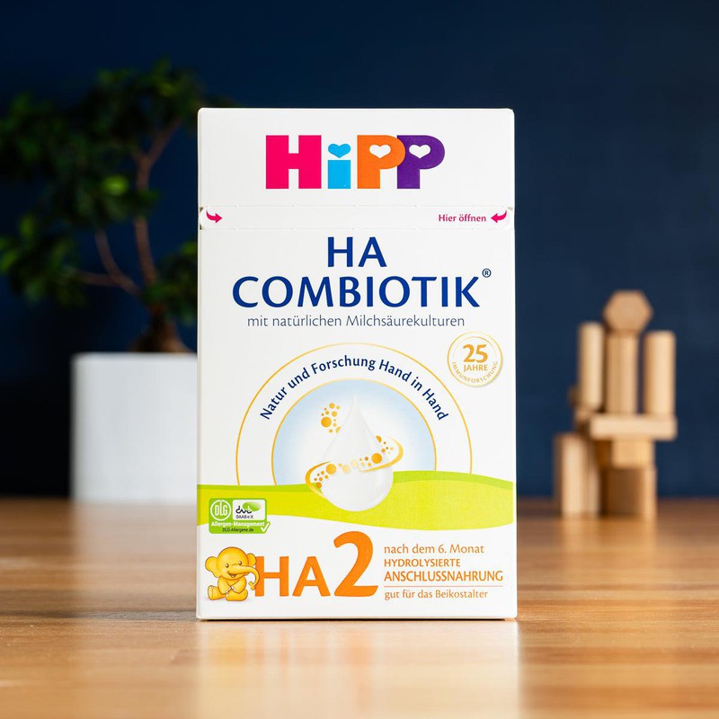 HiPP HA Stage 2 Hypoallergenic Combiotic Formula (600g) + HIPP Storage Container