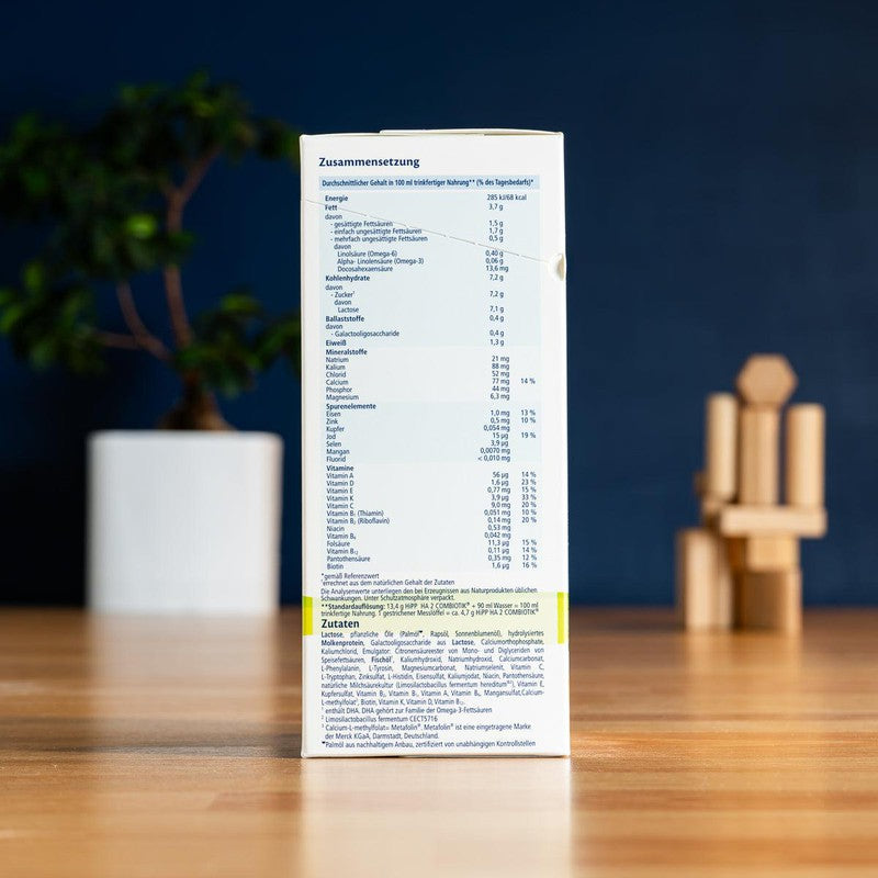 HiPP HA Stage 2 Hypoallergenic Combiotic Formula (600g) + HIPP Storage Container