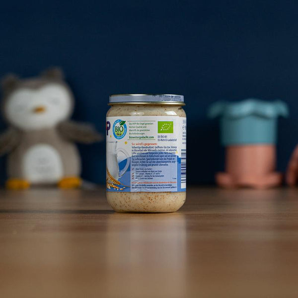 HiPP Good Night 7-Grain Puree Jars Organic Baby Food