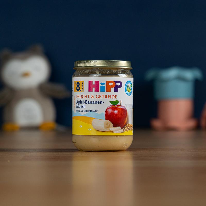 HiPP Jar - Apple Banana Cereal Puree (8+ months) (190g)