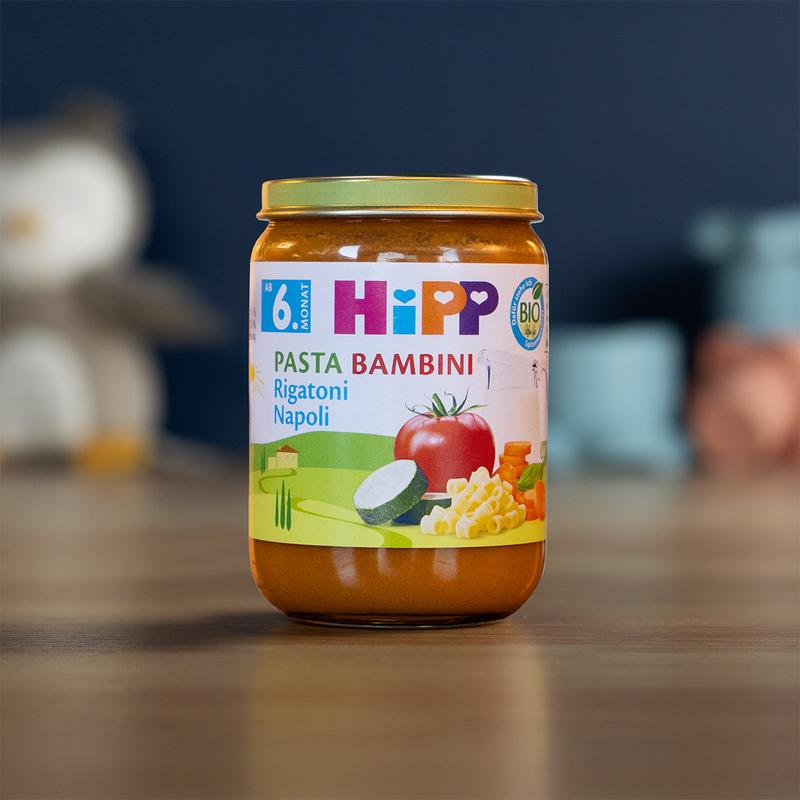 HiPP Jar - Pasta Bambini Rigatoni Napoli (190g) - 6+ months
