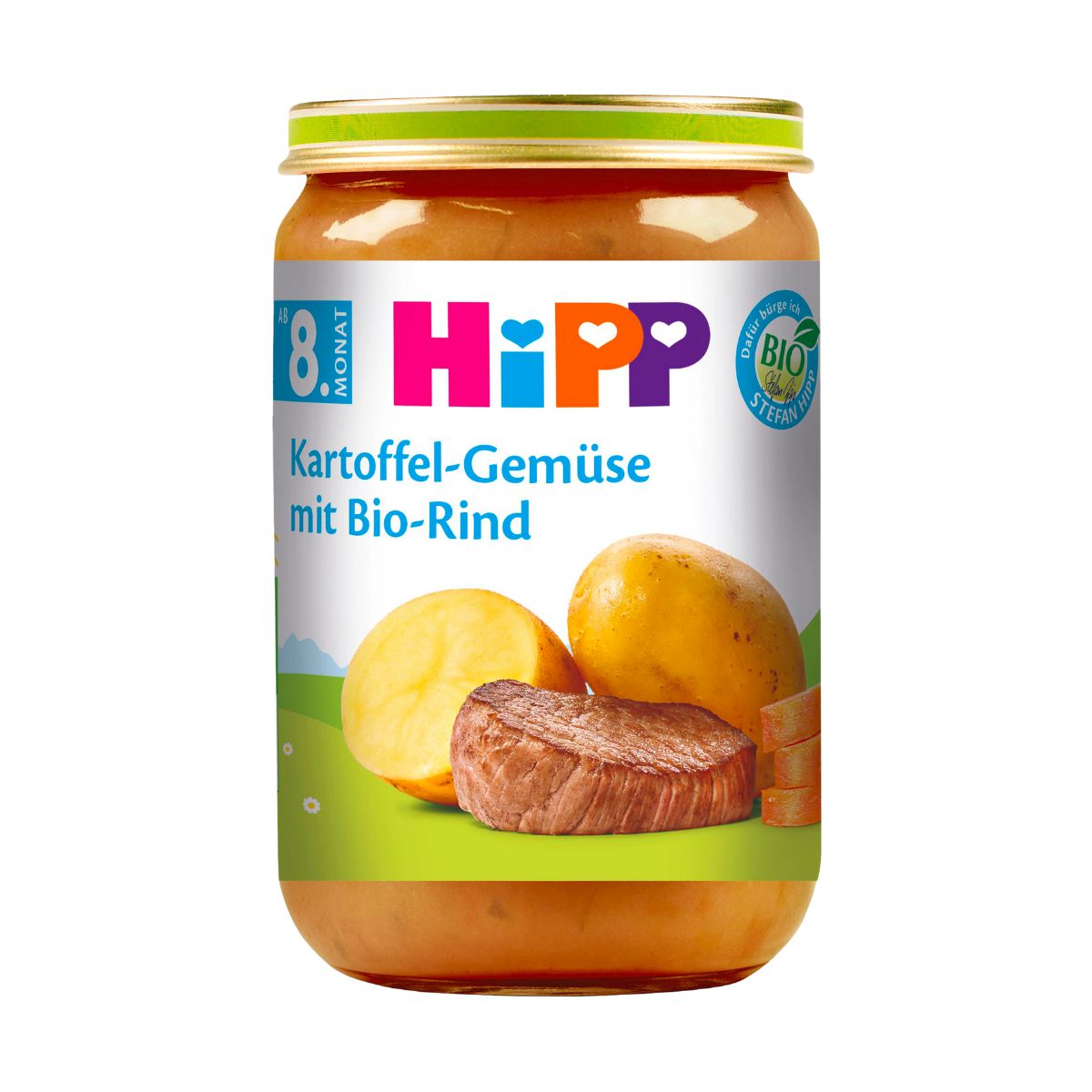 HiPP Jar - Potato and Vegetables With Organic Beef Puree (220g)