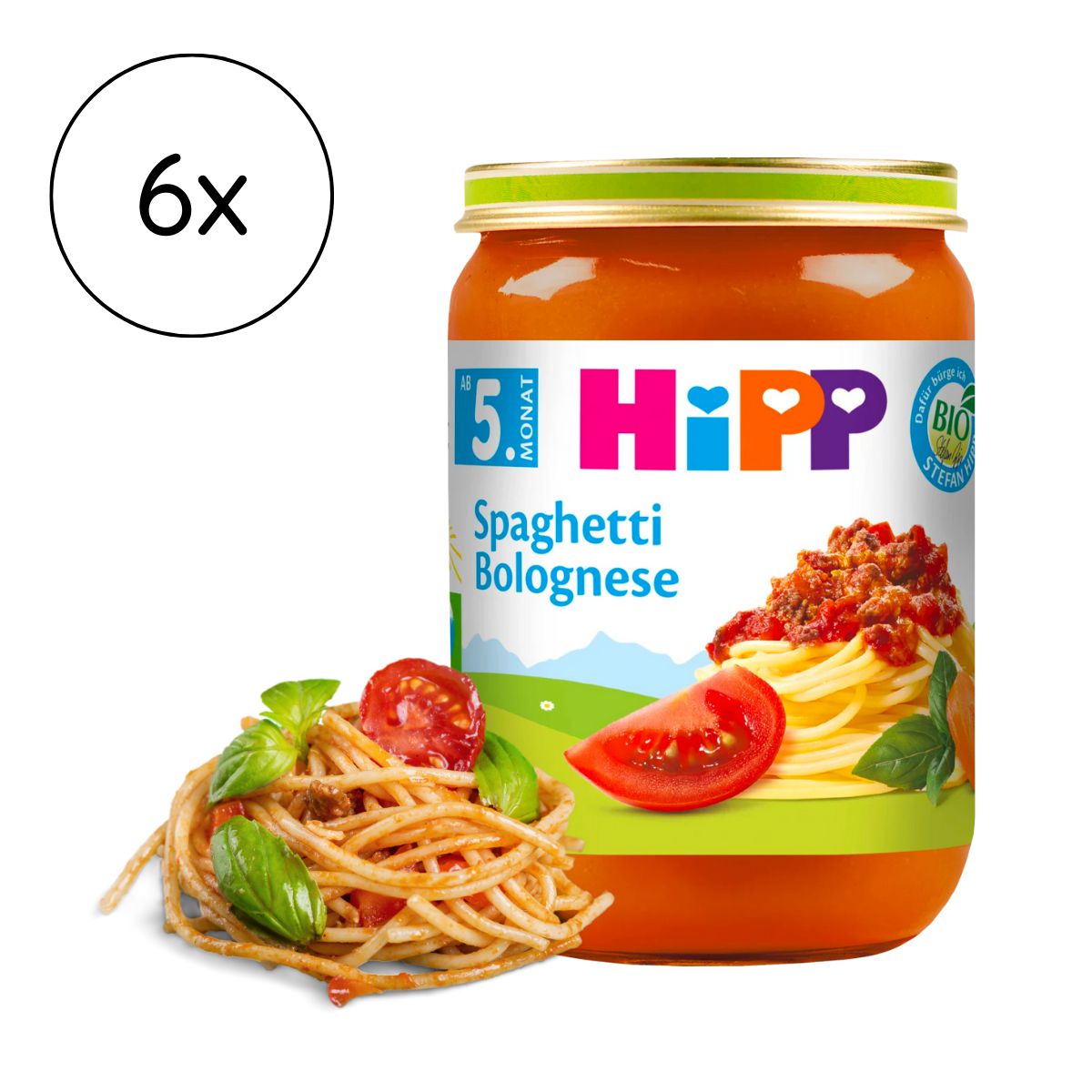HiPP Jar - Spaghetti Bolognese Puree (190g)