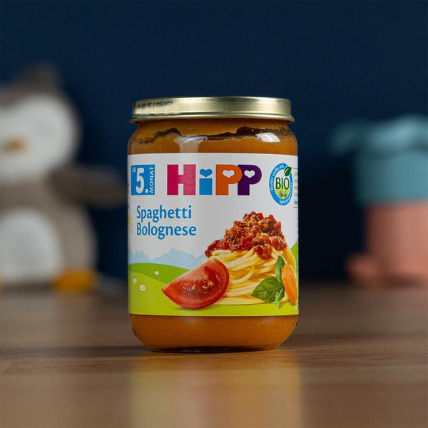HiPP Spaghetti Bolognese Jars 5+ months Organic Baby Food