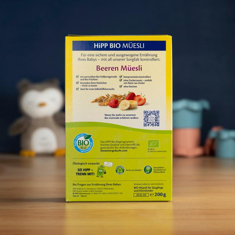 HiPP Organic Berries Muesli (12+ Months) - 200g