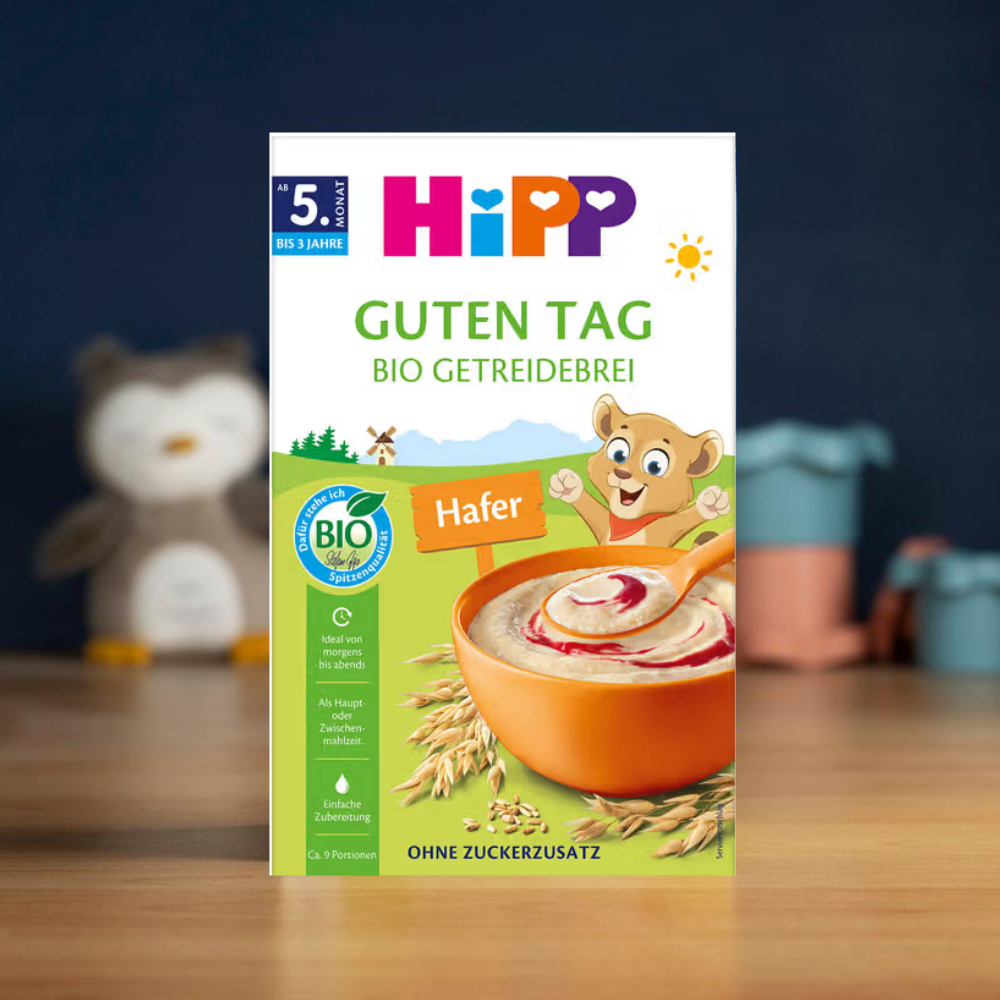 HiPP Organic Cereal Oats Porridge - 100% Oats (5+ Months) - 200g