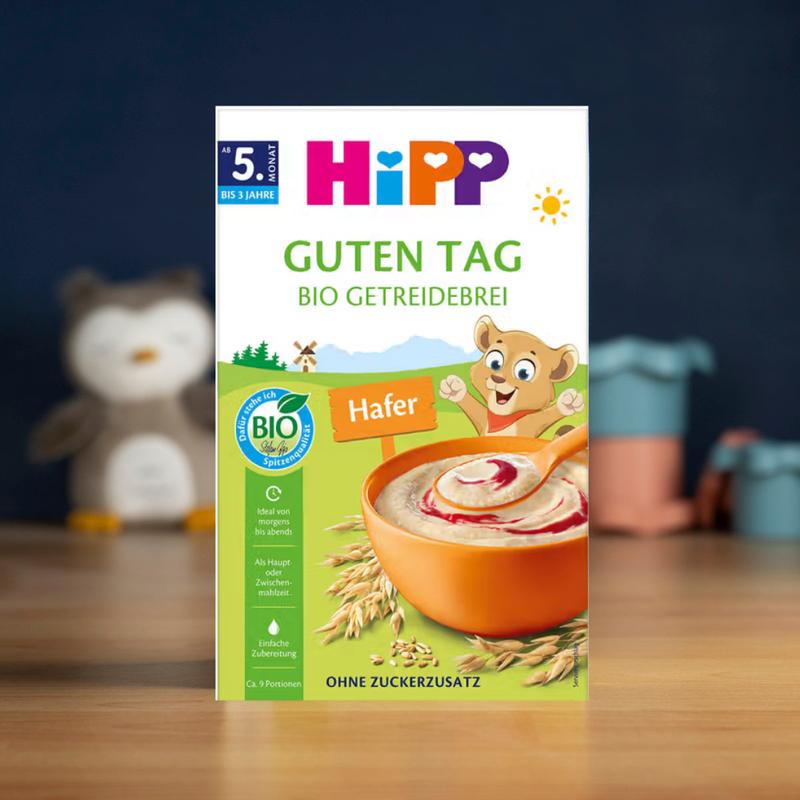 HiPP Organic Cereal Oats Porridge - 100% Oats (5+ Months) - 200g
