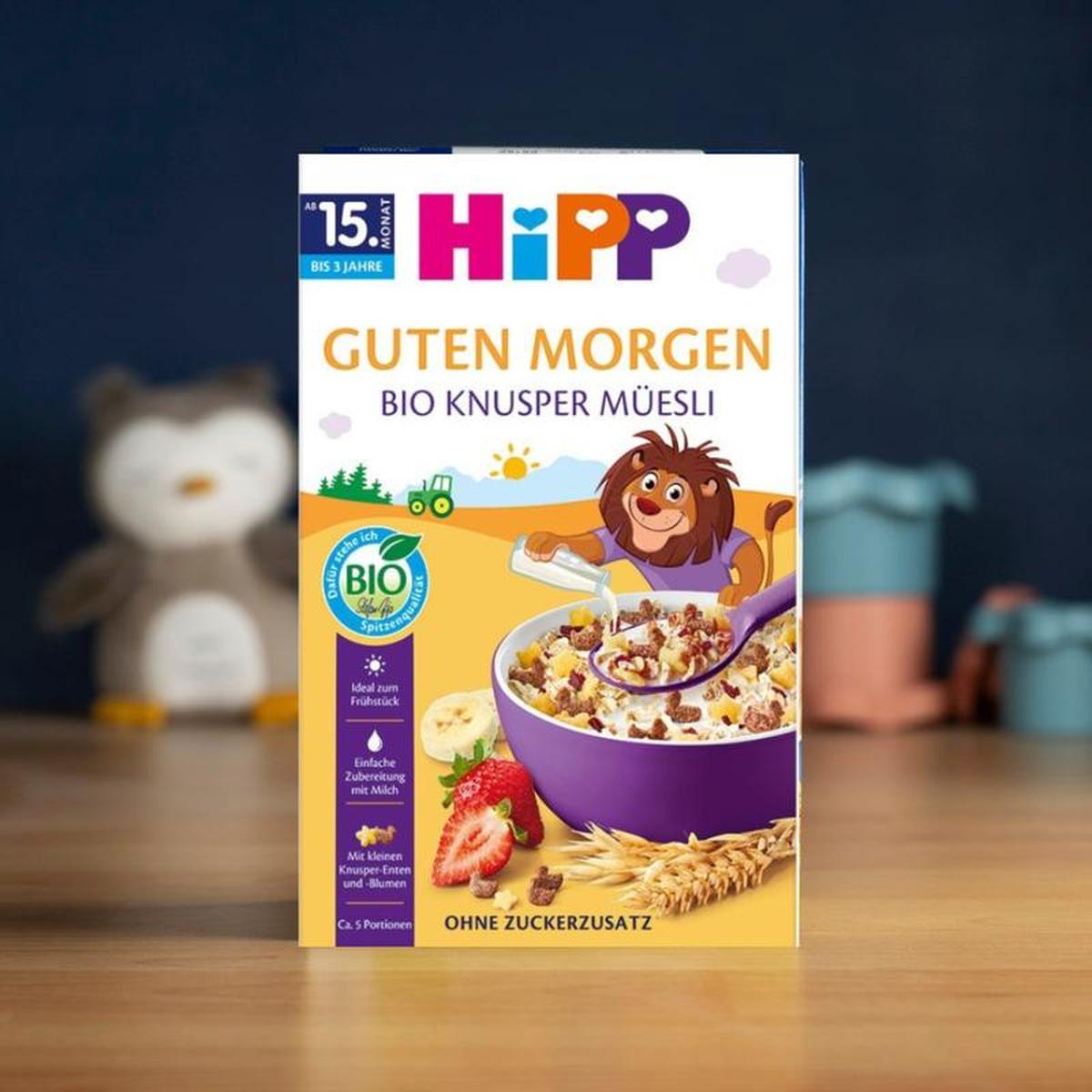 HiPP Organic Crunchy Muesli (15+ Months) - 200g Bundle 1 Box
