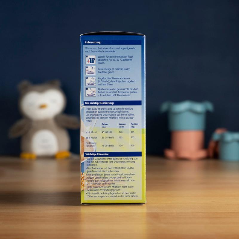 HiPP Organic Good Night Milk Porridge - Biscuit (6+ Months) - 450g