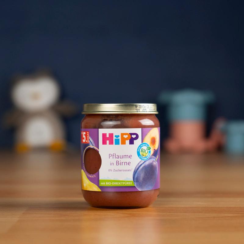 HiPP Premium Jar - Plum Pear Puree (160g)