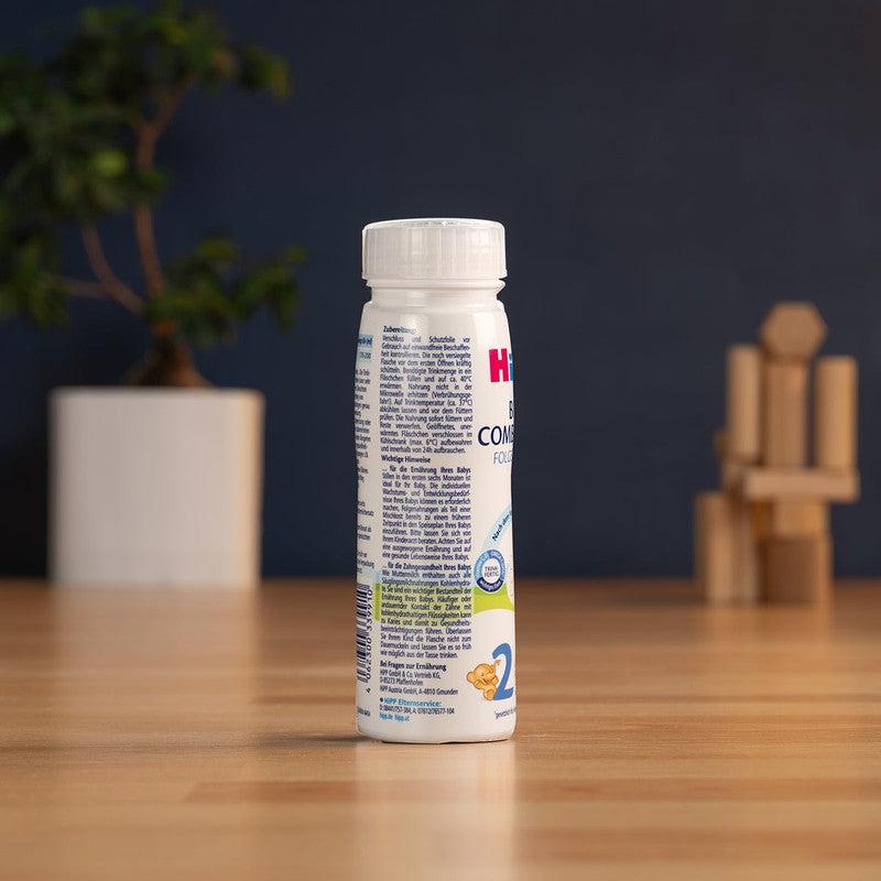 HiPP Ready to Feed Stage 2 (6+ Months) - 200ml (90 Bottles)