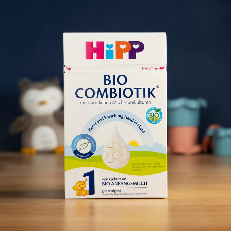 【4箱】Hipp STEP1 粉ミルク 600g 0ヶ月〜Combiotik 4箱】Hipp STEP1 粉ミルク 600g 0ヶ月〜