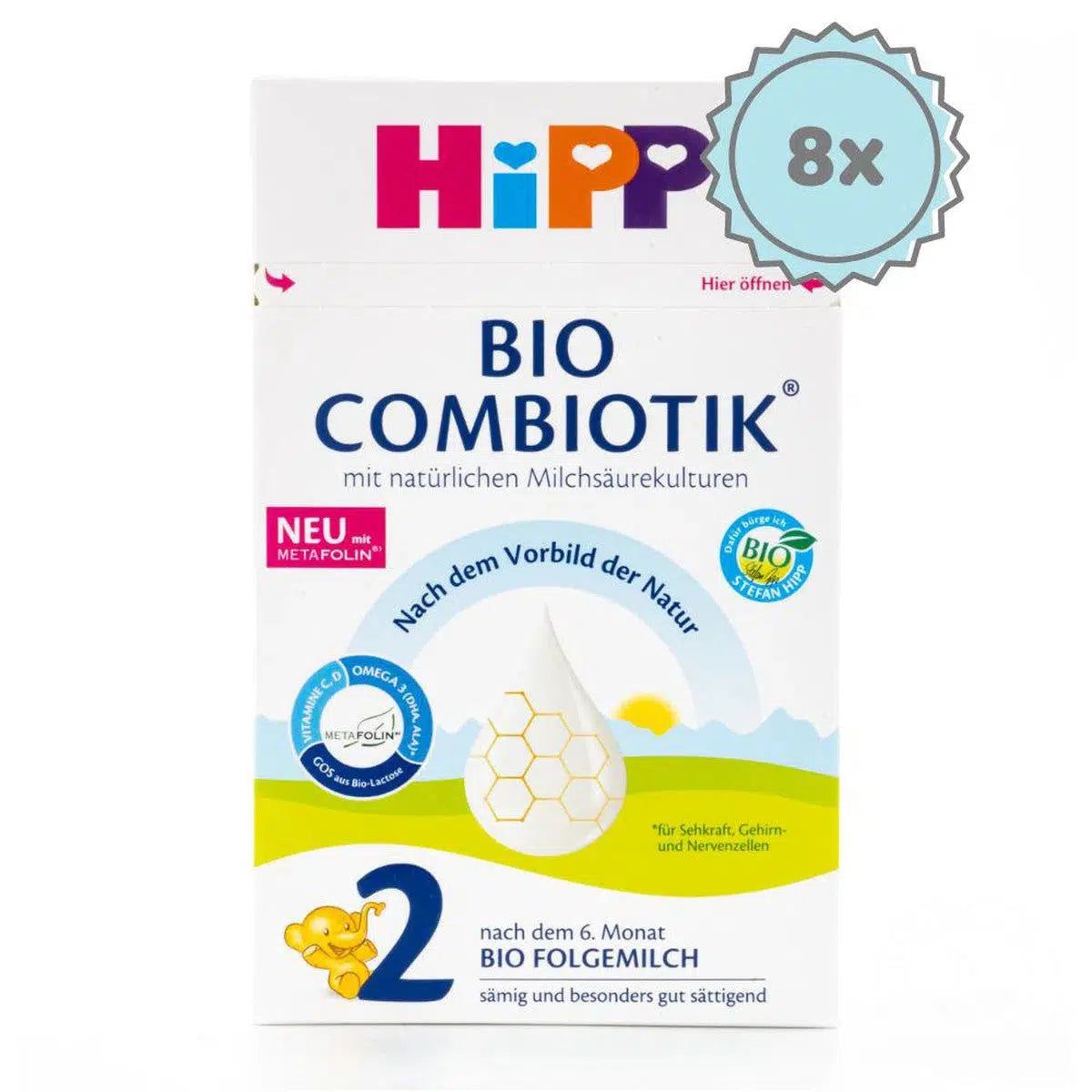 HiPP Bio Combiotic Stage 2 | 2 Free Boxes on 1st order