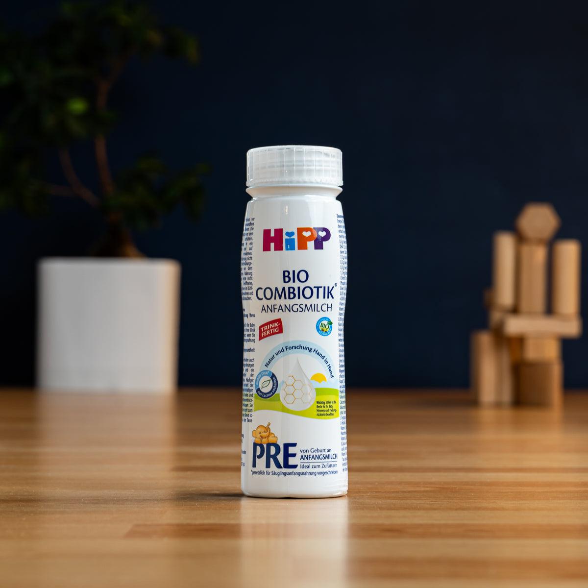 HiPP Stage PRE Ready to Feed Formula (200ml) - 60 Bottles