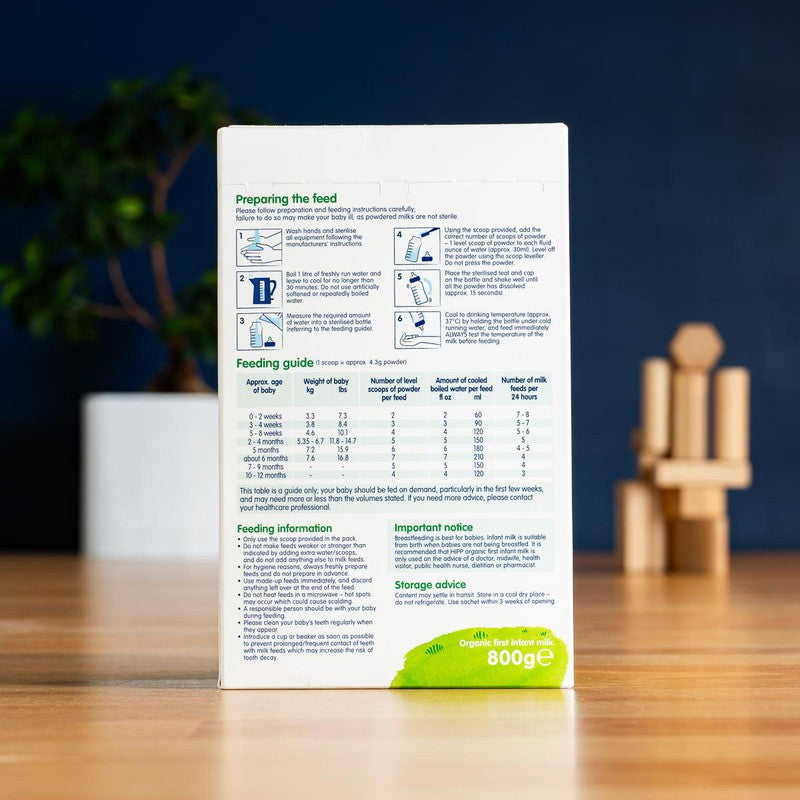 HiPP UK Stage 1 | Organic Infant Formula