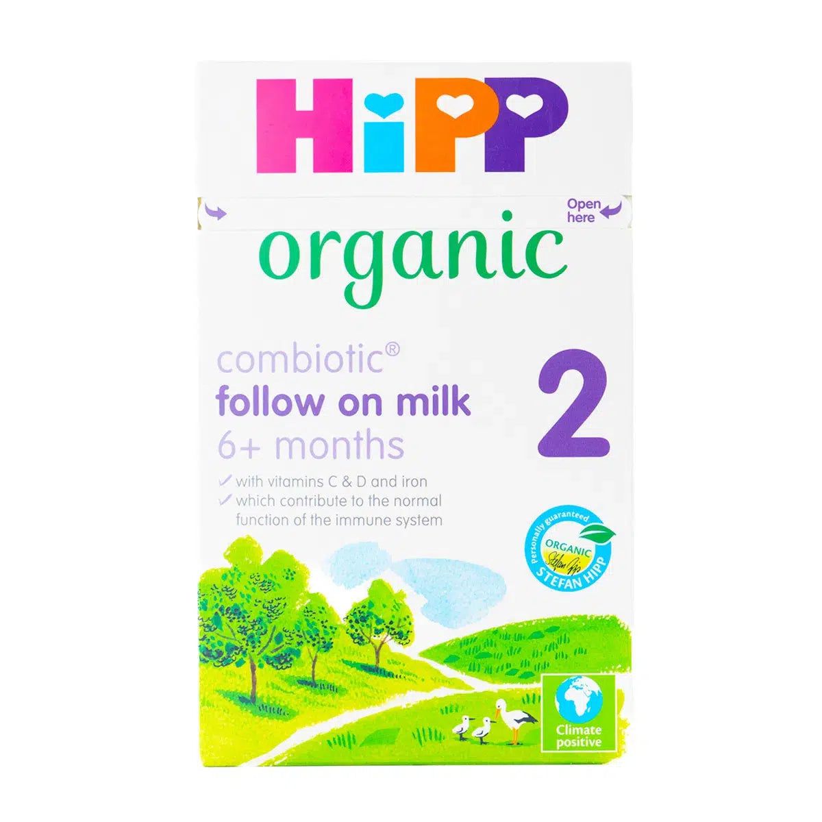 HiPP UK Stage 2 Organic Combiotic Follow-on Infant Milk Formula (800g) - 8 Boxes
