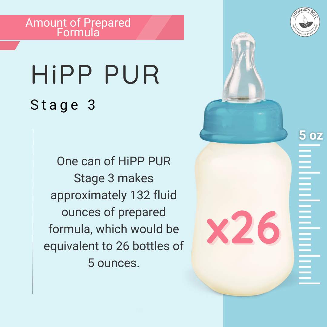 HiPP PUR Stage 3 Organic Whole Milk Formula