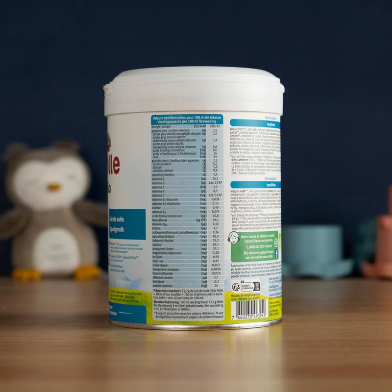 Holle Cow Milk Formula Stage 3 (10+ Months): Dutch Version (800g)