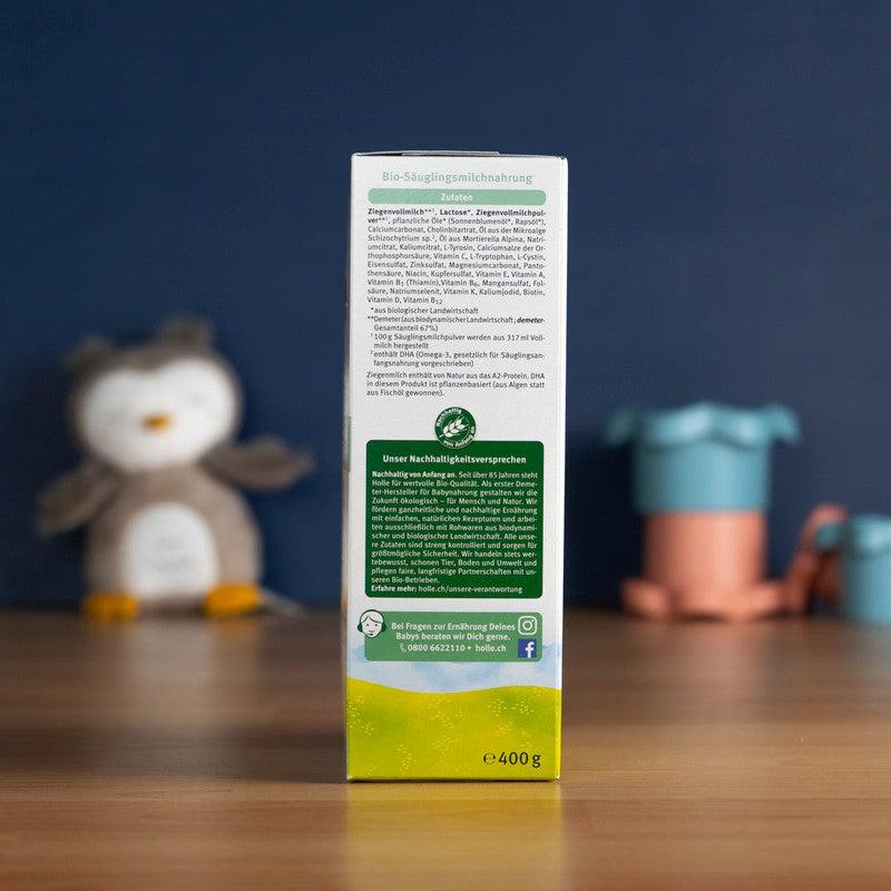 Holle Goat Stage 1 (0-6 Months) Milk Formula (400g)