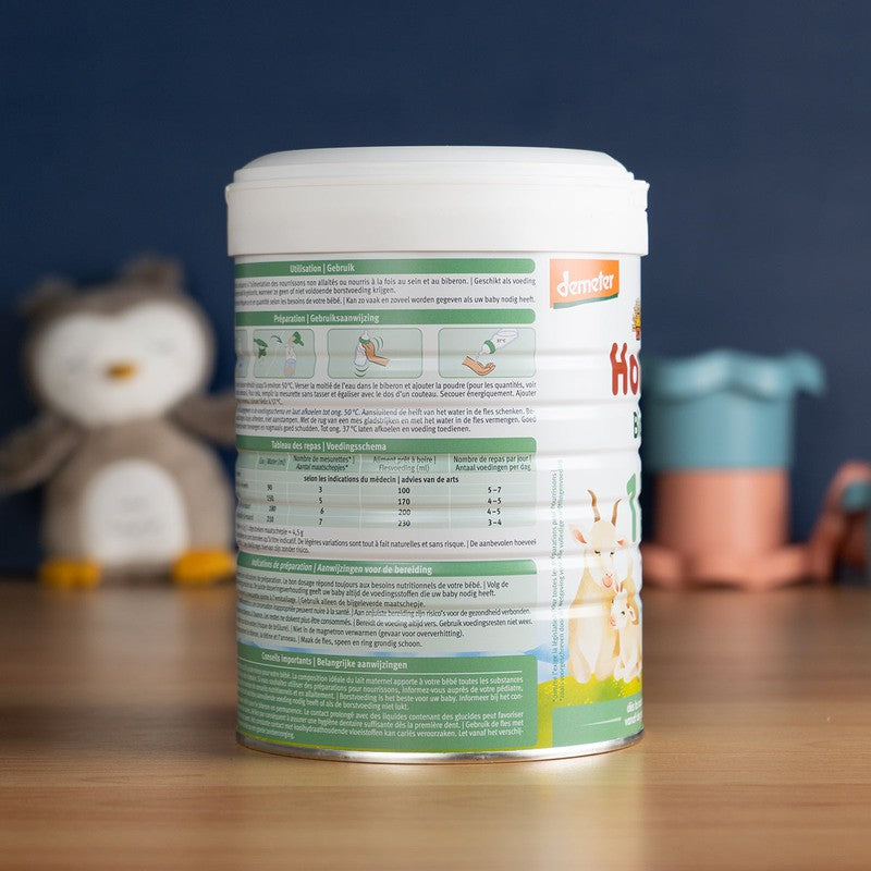 Holle Goat Milk Formula Stage 1 (0-6 Months): Dutch Version (800g)