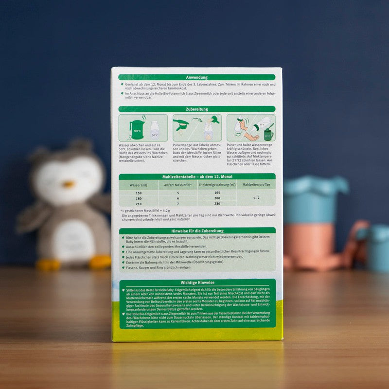 Holle Goat Milk Formula Stage 4 (12+ Months) (400g)