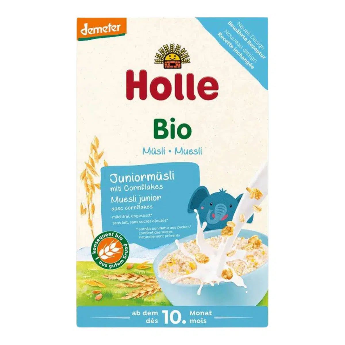 Holle Junior Multigrain Muesli with Cornflakes (10+ Months) - 250g