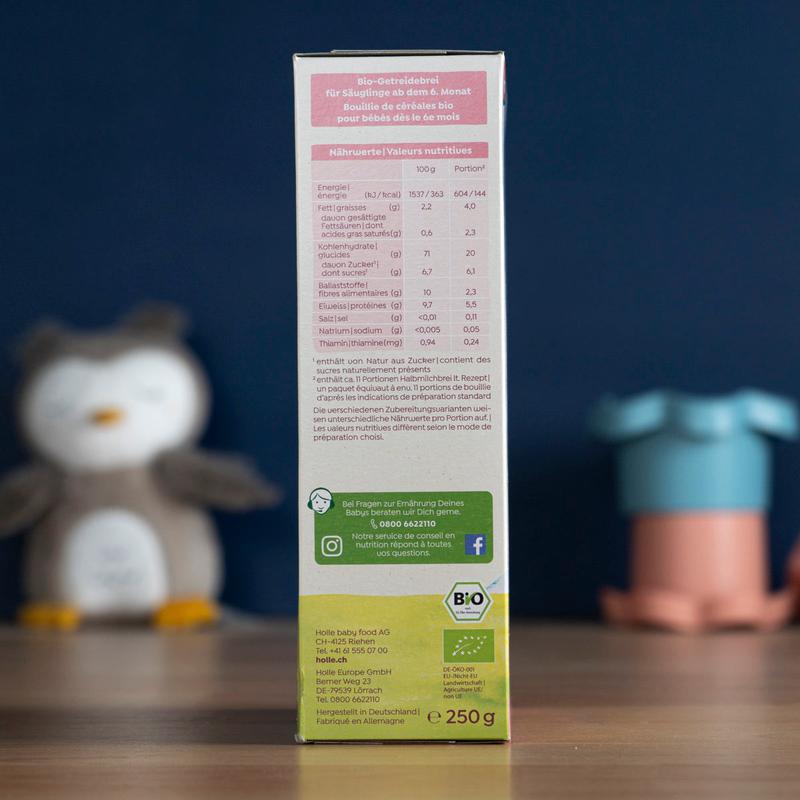 Holle Organic Baby Muesli Porridge (6+ Months) - 250g