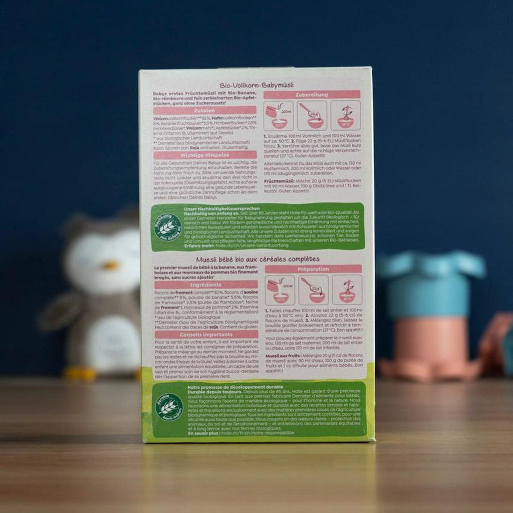 Holle Organic Baby Muesli Porridge (6+ Months)